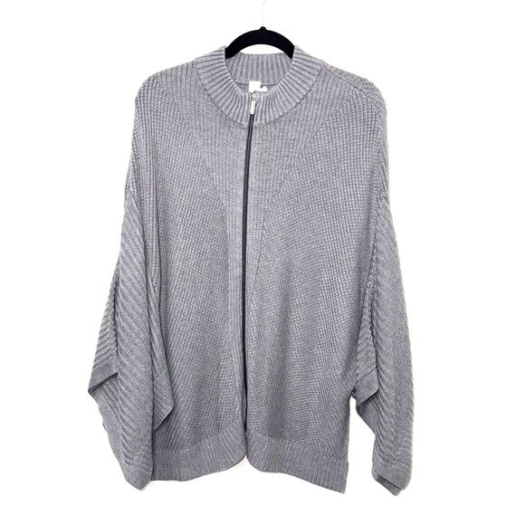 Lululemon Softer Still Oversized Wrap - Heathered Asphalt Gray M/L - Picture 5 of 10